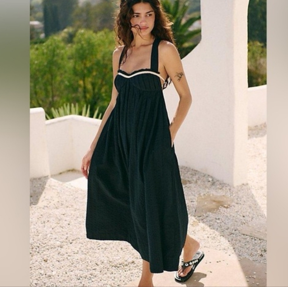 Free People Poppy Midi Dress NWT